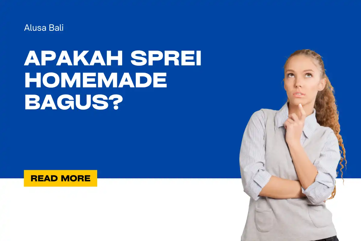 apakah sprei homemade bagus