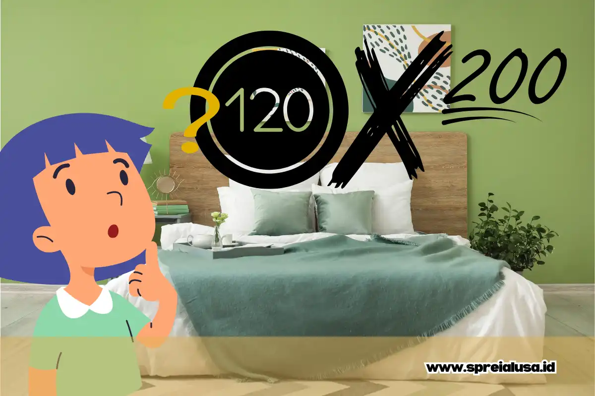 sprei bali ukuran 120x200